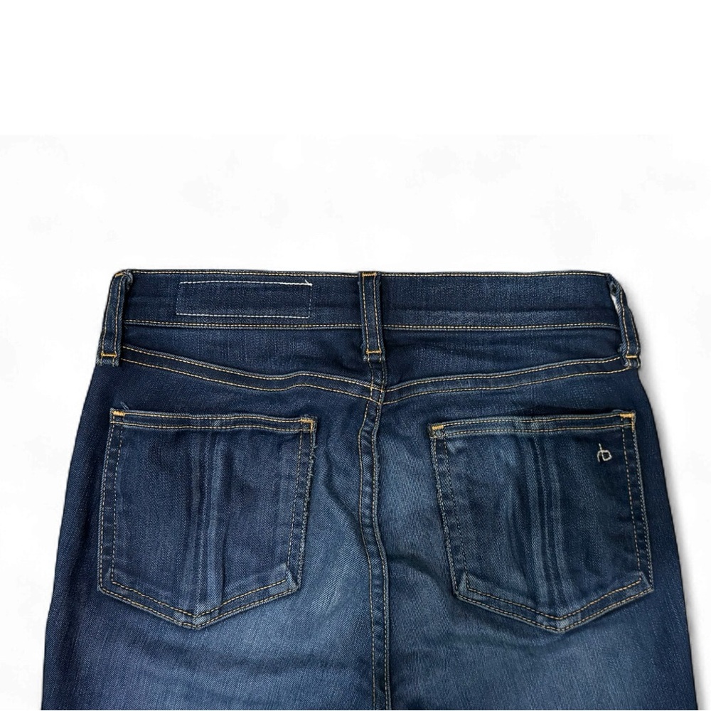 Rag & Bone High Rise Skinny Jeans Dark Wash Size 23 - Picture 6 of 6